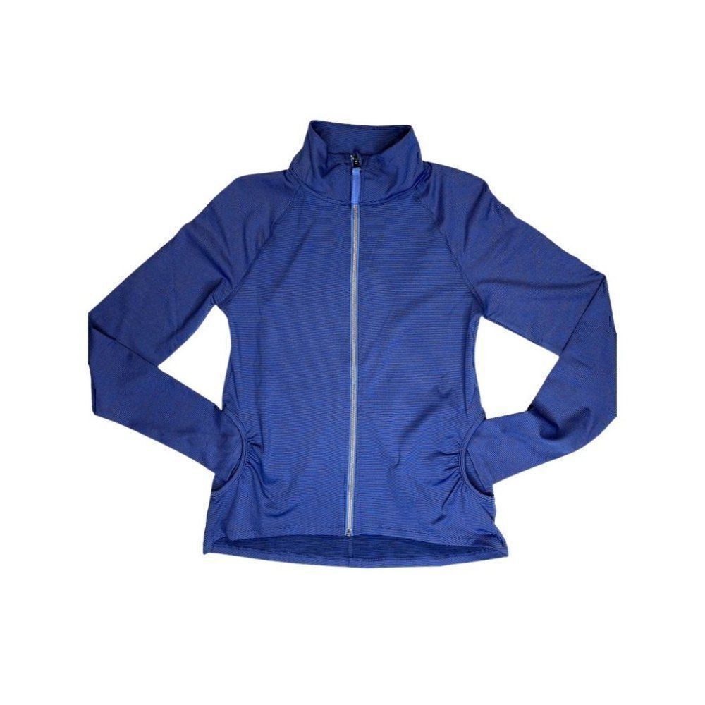 Athletic Zipper Jacket XS Moisture Wicking SPF‎